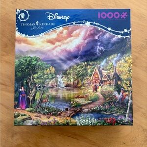 Disney Thomas Kinkade Snow-White Puzzle - 1000 Pieces